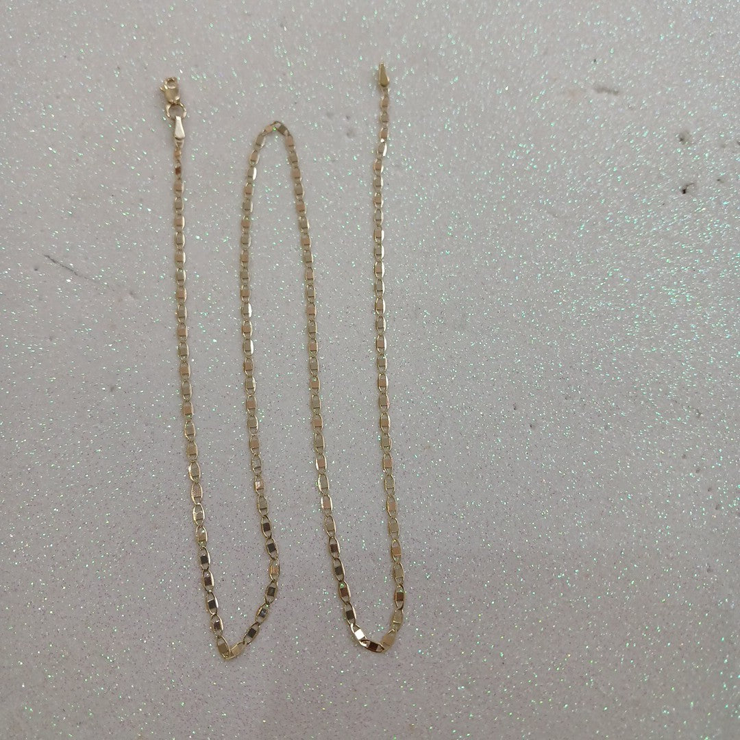 CADENA ESPECIAL MARINERA ESPEJO 3.41G 50 CM (NUEVO)