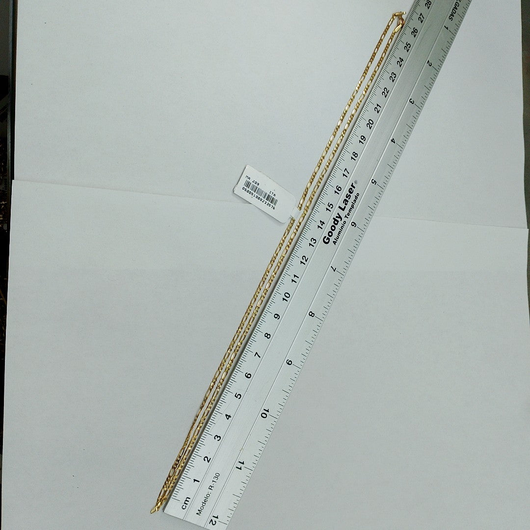 CADENAS CARTIER 3 1 AMARILLA ORO 14K 3.4 (NUEVO)