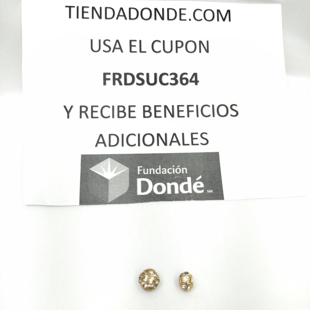 K1 2,20 GRMS 10 K ESPECIFICACIONES COMPLEMENTARIAS 2 DIJES CIRCONIA MALTRATADOS (SEMINUEVO)