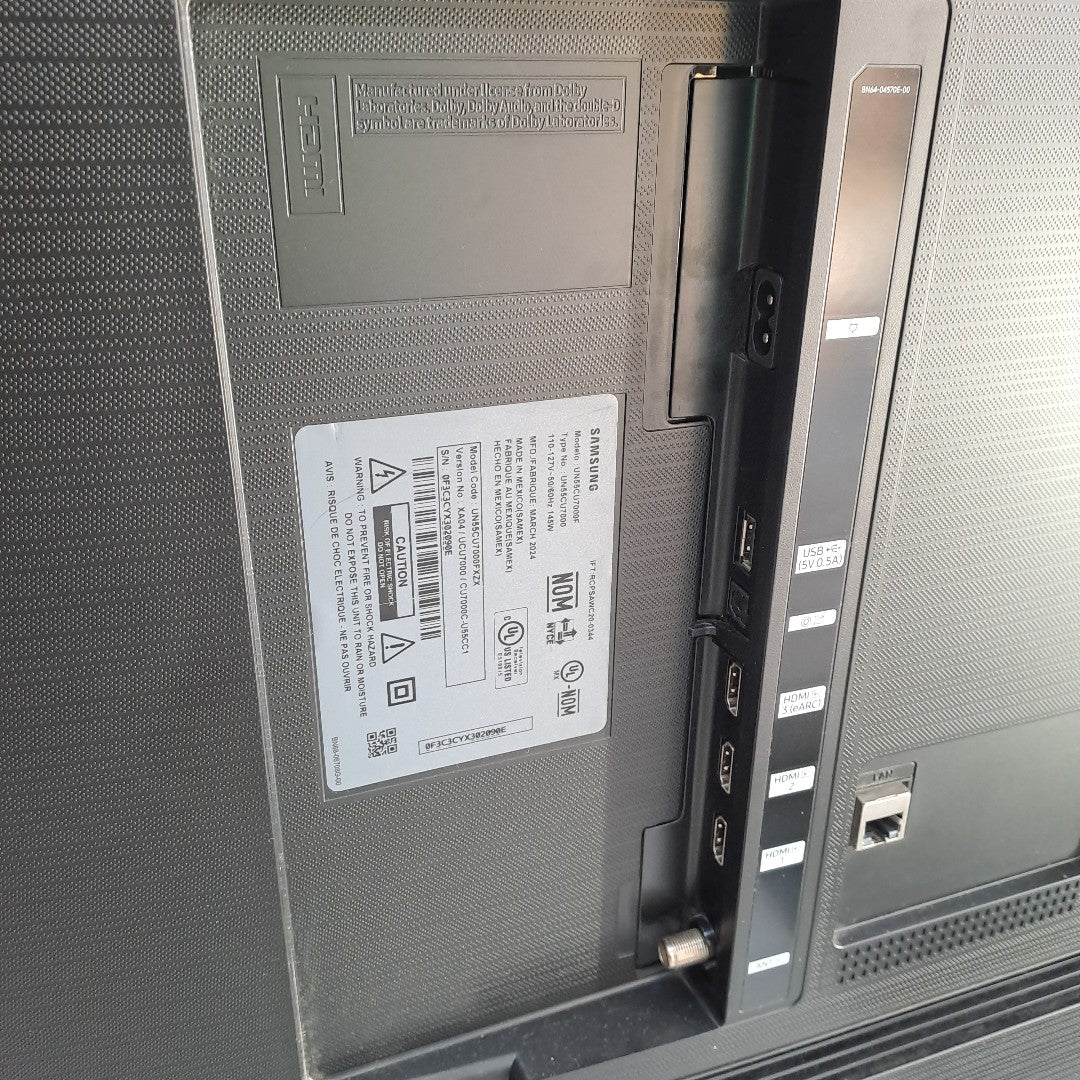 PANTALLA SAMSUNG UN55CU7000F (2024) 55" LED 4K (SEMINUEVO)