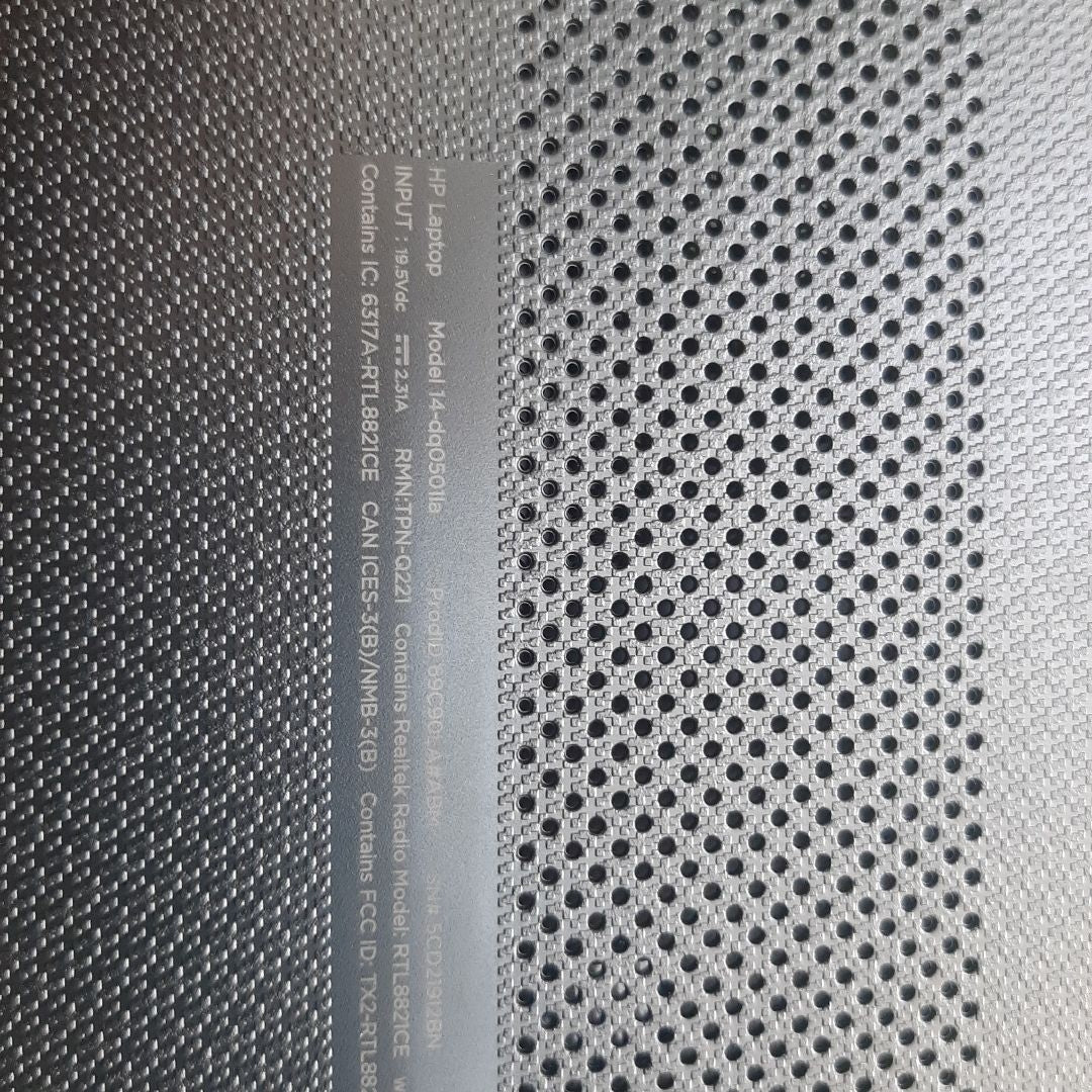 LAPTOP HP 14-DQ0501LA (2022) 256 GB SSD 4 GB RAM (SEMINUEVO)