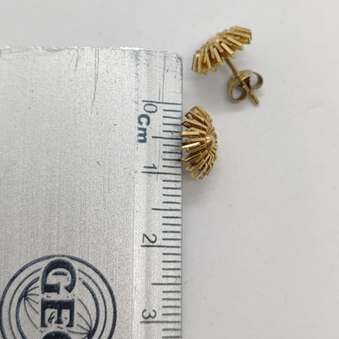 K1 1,20 GRMS 14 K ESPECIFICACIONES COMPLEMENTARIAS PAR DE ARETES (SEMINUEVO)