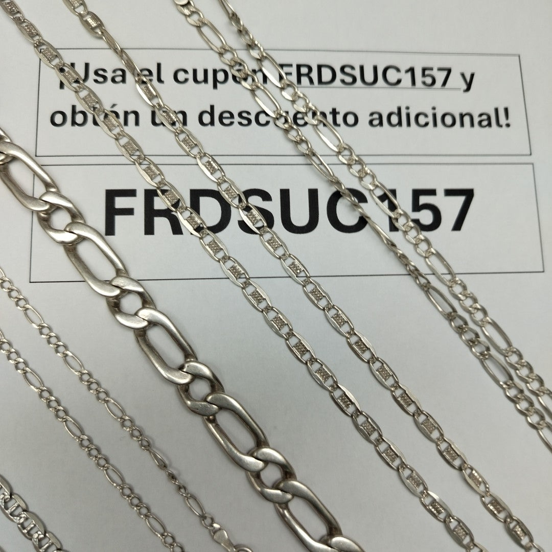 CADENA, PULSERA PLATA 81 GRMS (SEMINUEVO)