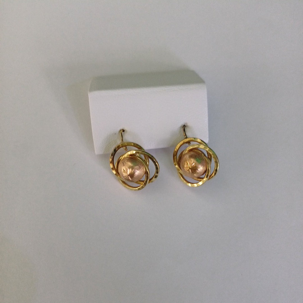 ARETES PAR ORO 10 K 2.4 GRMS (SEMINUEVO)
