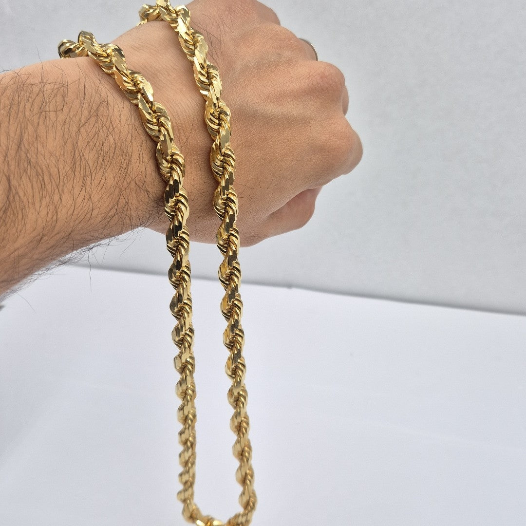 CADENA ORO 14 K 180.6 GRMS (SEMINUEVO)