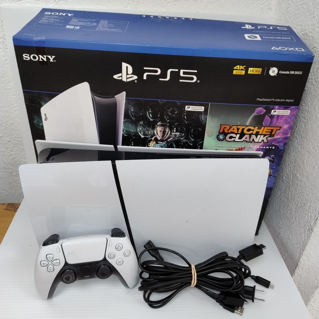 CONSOLA DE VIDEOJUEGO SONY PS5 DIGITAL 825 SSD (SEMINUEVO)