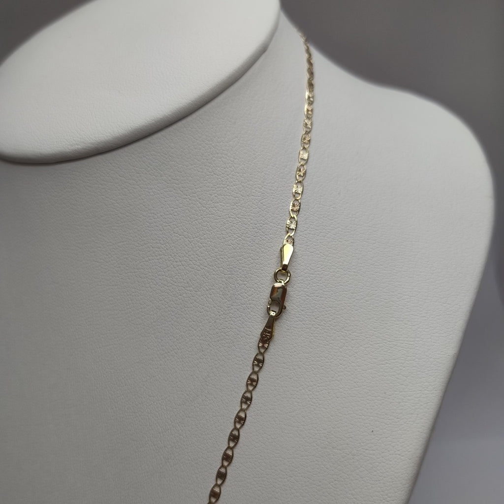 CADENA TEJIDO MARINERO 3.61GR 55 CM (NUEVO)