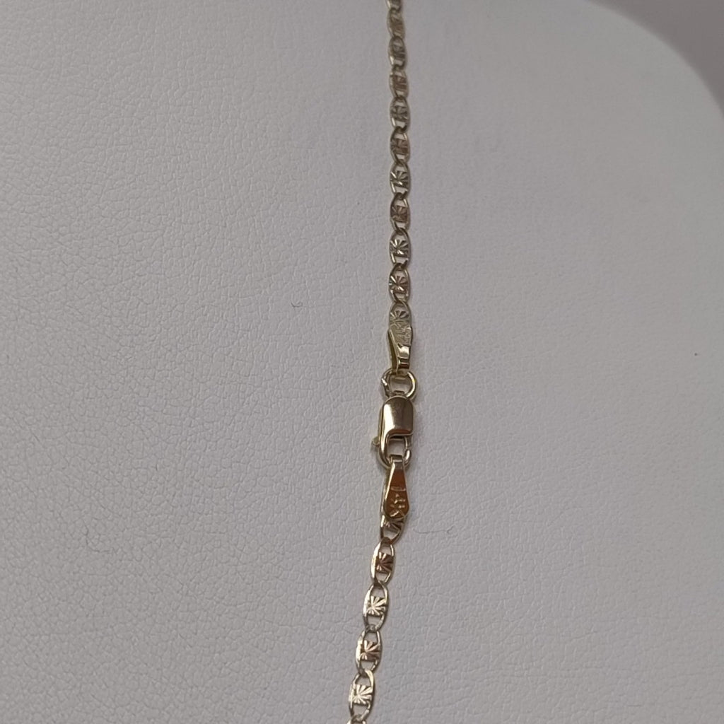 CADENA TEJIDO MARINERO 3.61GR 55 CM (NUEVO)