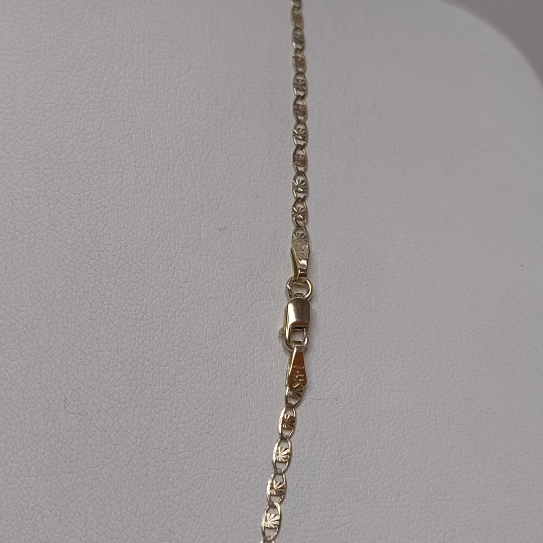 CADENA TEJIDO MARINERO 3.61GR 55 CM (NUEVO)