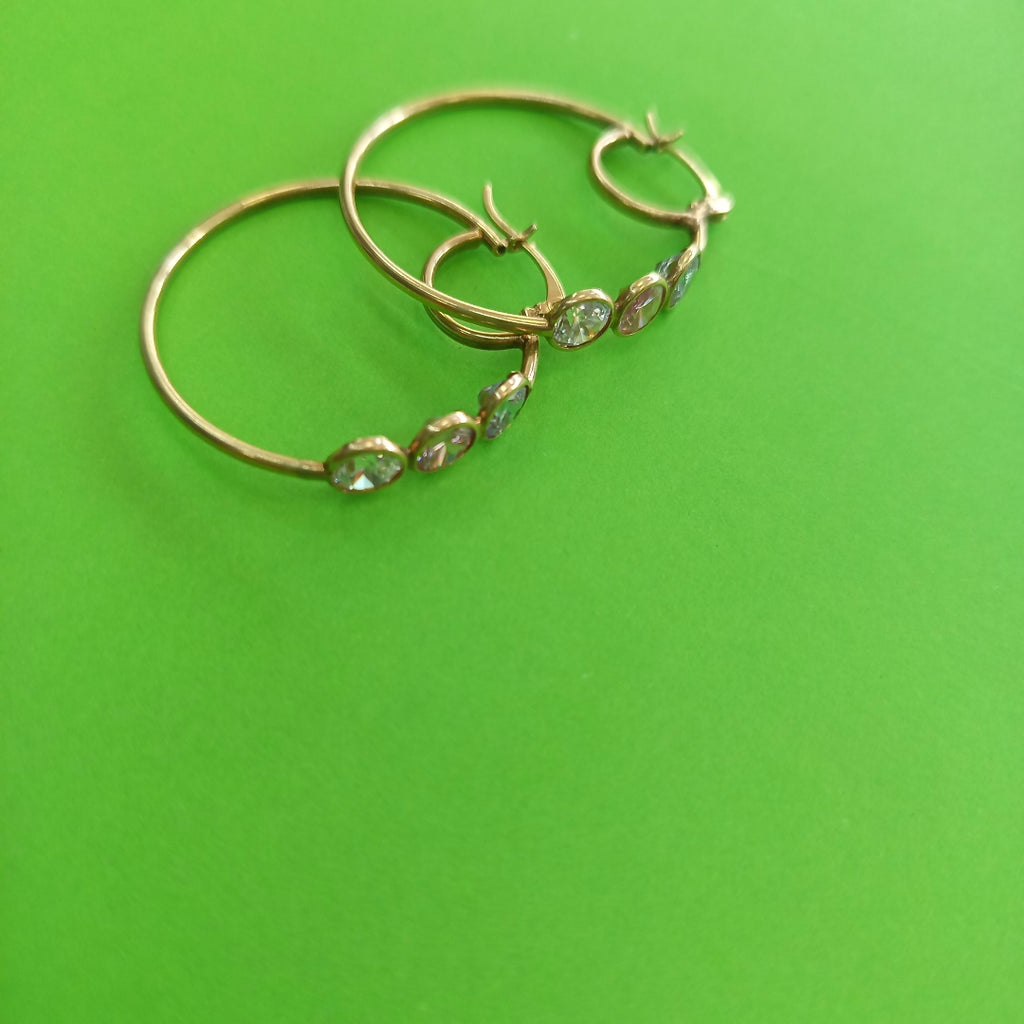 ARRACADAS PAR ORO 10 K 4,70 GRMS (SEMINUEVO)