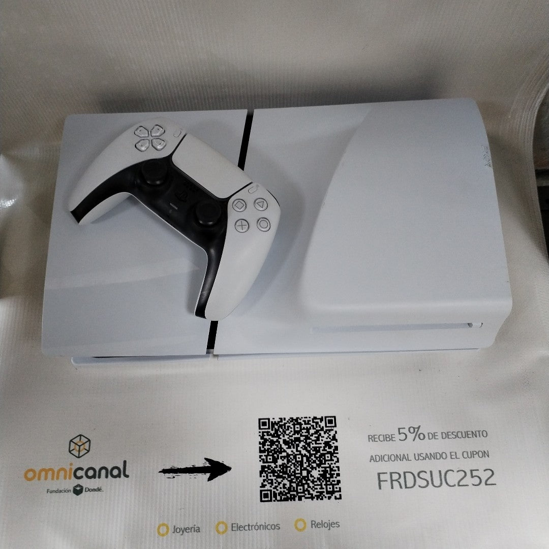 CONSOLA DE VIDEOJUEGO SONY PS5 SLIM 1 TB SSD (SEMINUEVO)