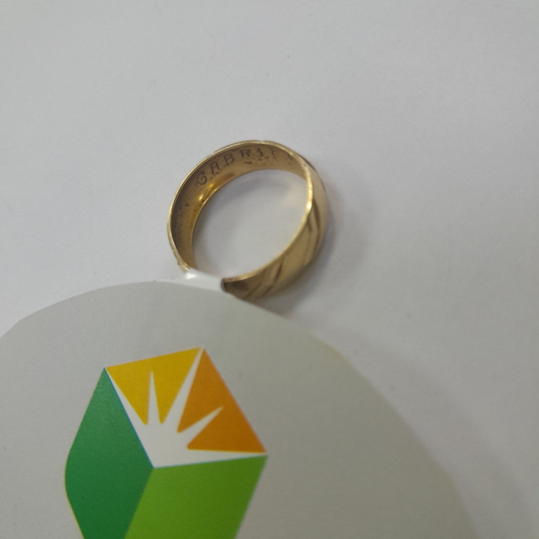 ARGOLLA ORO 10 K 2.2 GRMS (SEMINUEVO)