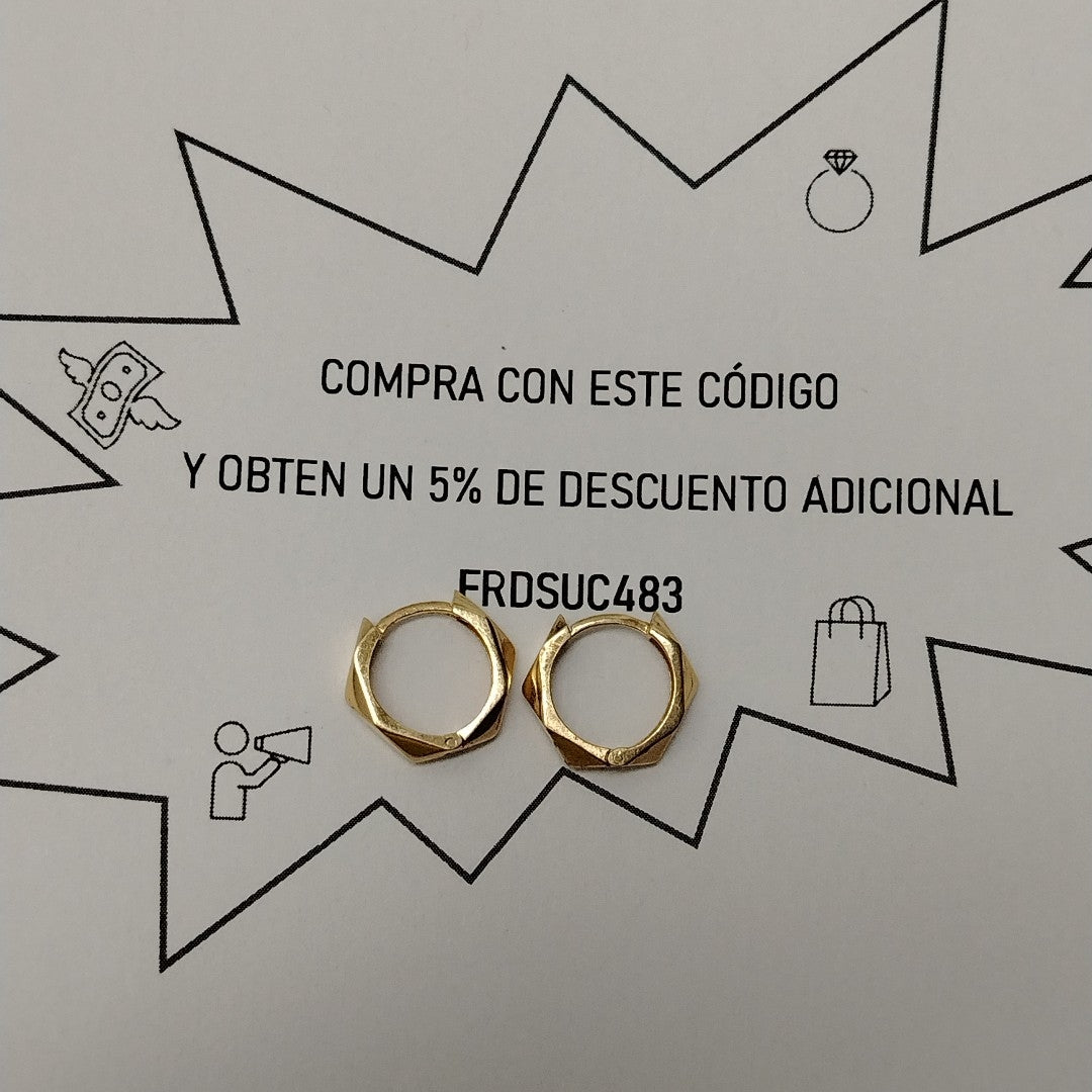 HUGGIES ORO 14K 2 (NUEVO)