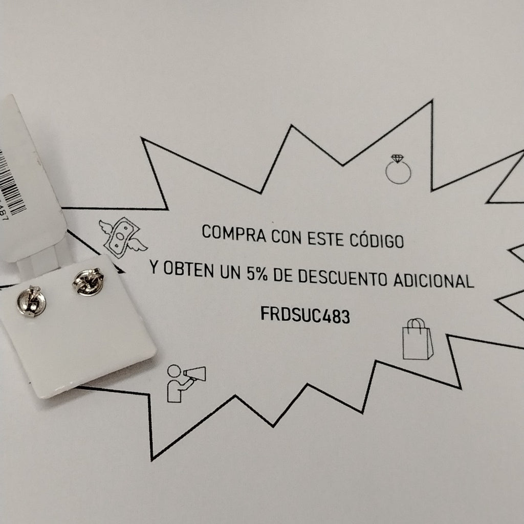 10012ARE03900B487 FRD17 ARETES ORO 14K 1.6GRS (NUEVO)