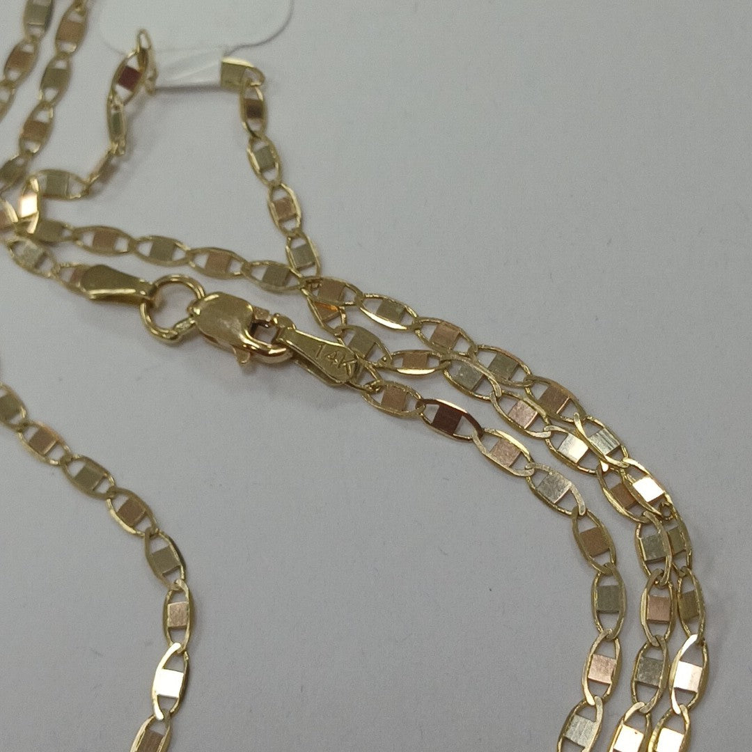 CADENA ESPECIAL MARINERA ESPEJO 3.61G 55 CM (NUEVO)