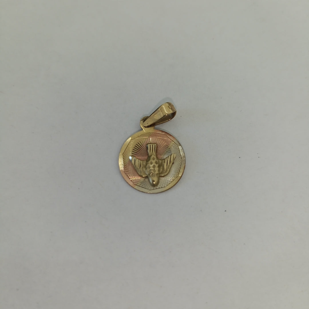 K1 0,90 GRMS 10 K ESPECIFICACIONES COMPLEMENTARIAS MEDALLA DEL ESPIRITU SANTO (SEMINUEVO)