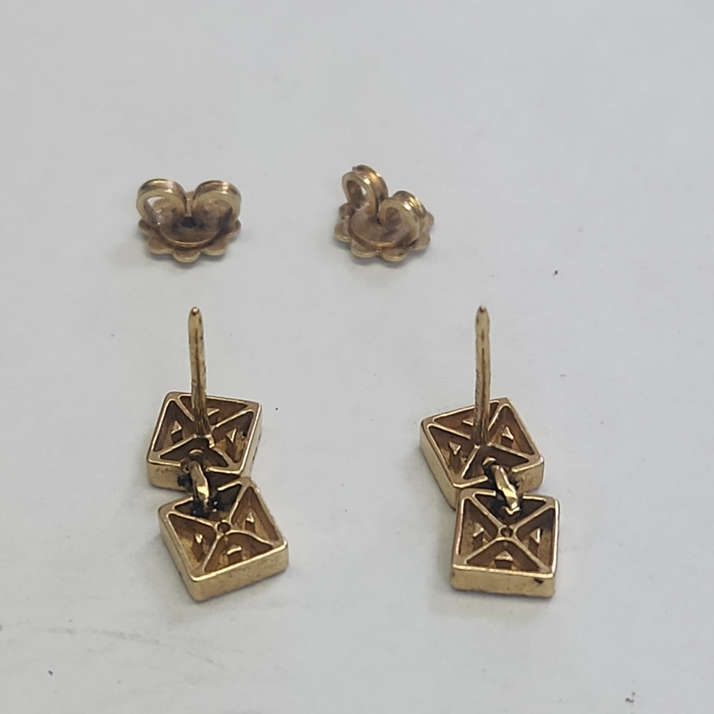 ARETES PAR ORO 14 K 3.6 GRMS (SEMINUEVO)