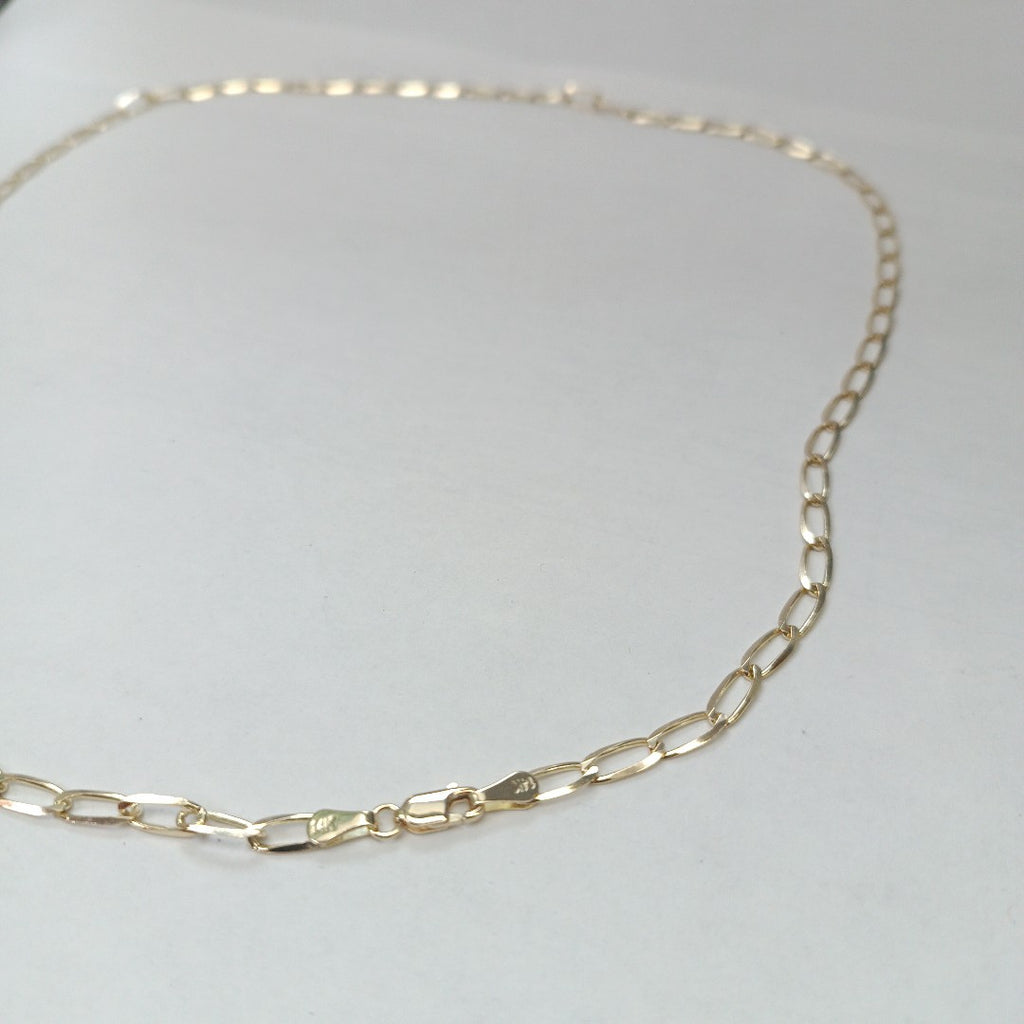 CADENA TEJIDO ESLABONES 11G 60 CM (NUEVO)