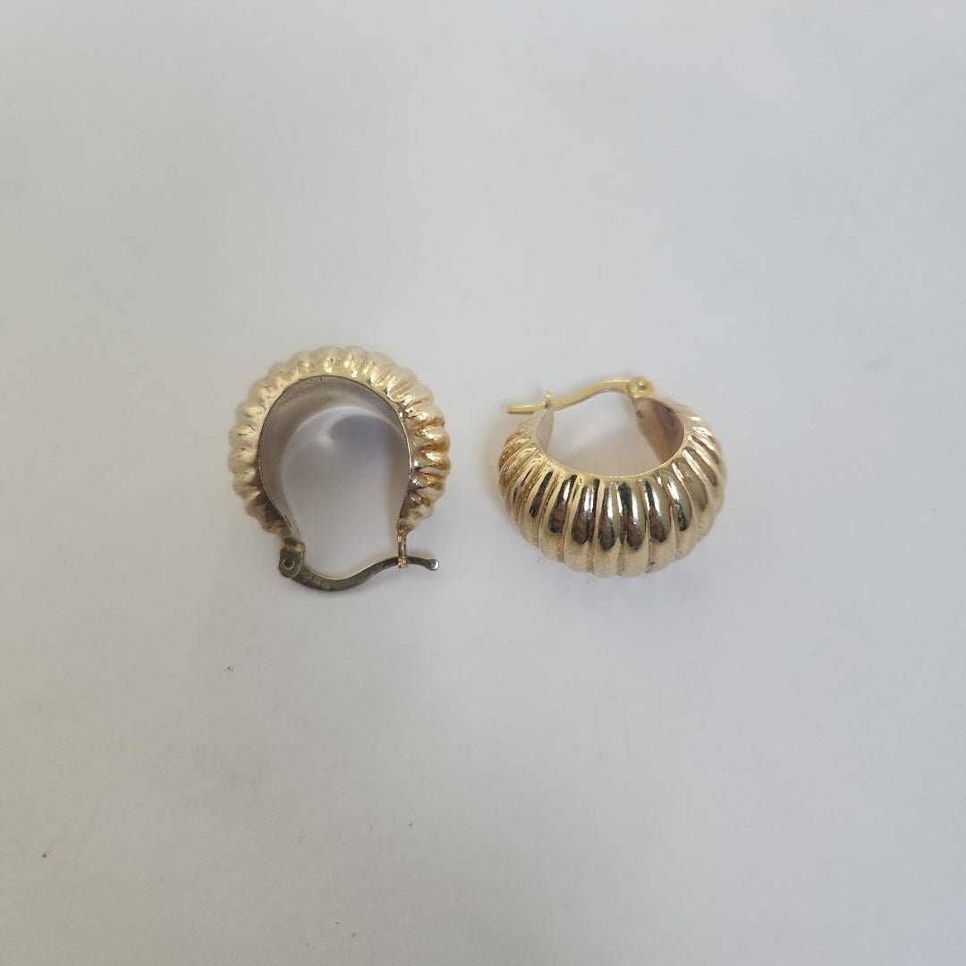 ARRACADAS PAR ORO 10 K 3,20 GRMS (SEMINUEVO)