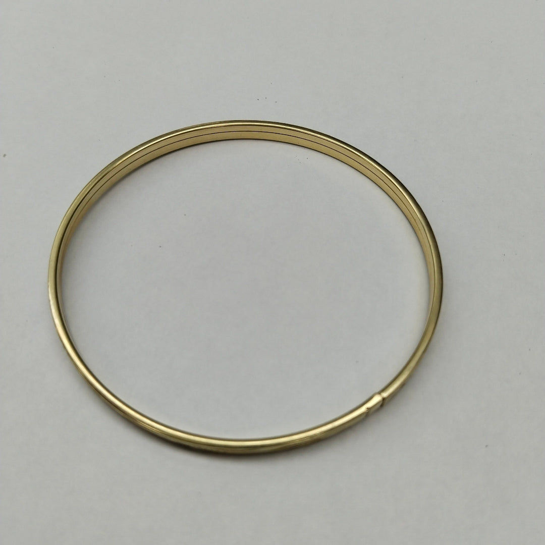 PULSERA RIGIDA ORO 10 K 5.3 GRMS (SEMINUEVO)