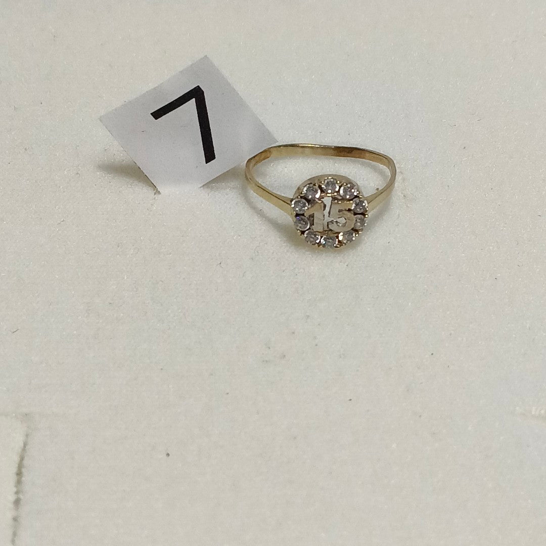 ANILLITO ORO 10 K 1.4 GRMS (SEMINUEVO)