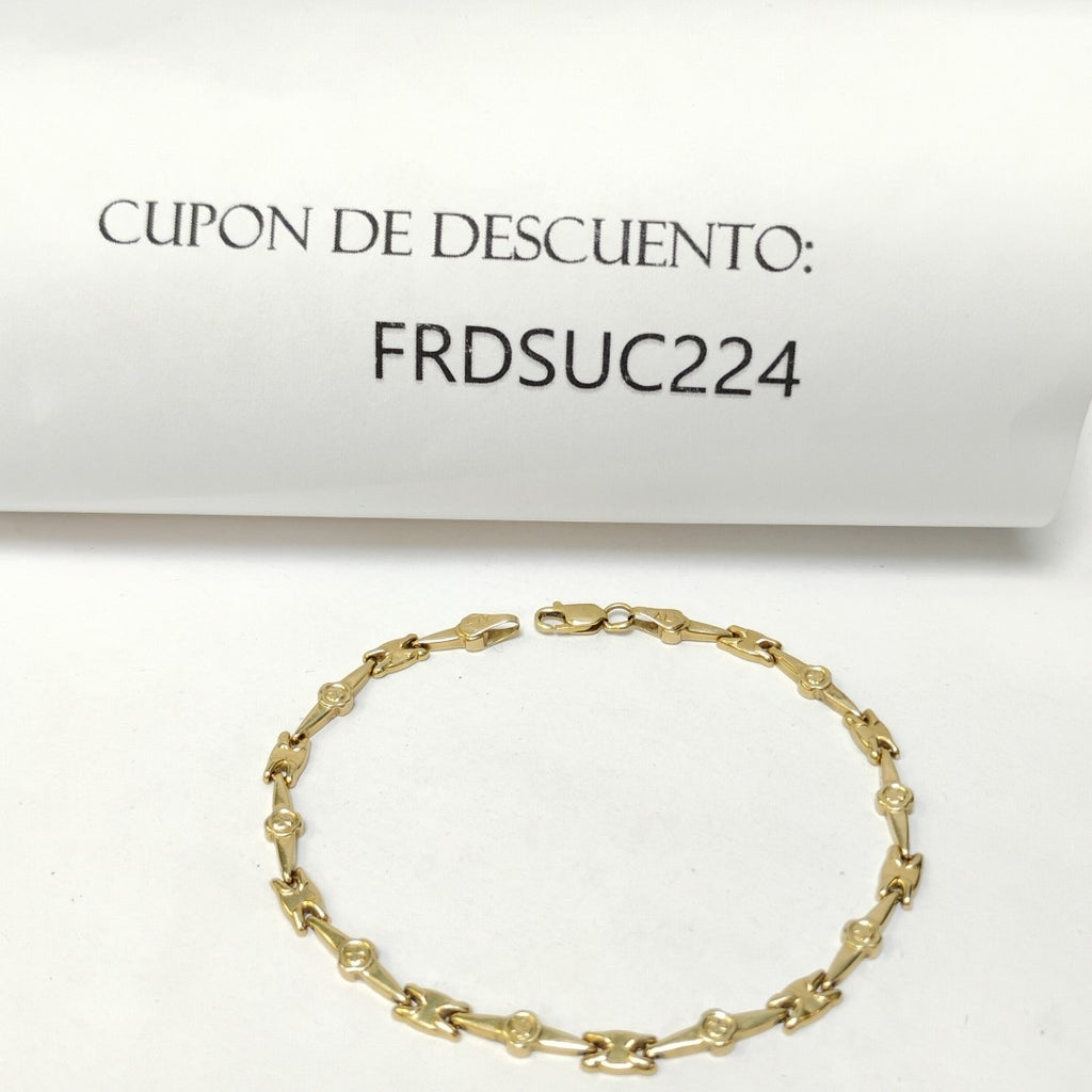 K1 3,20 GRMS 14 K ESPECIFICACIONES COMPLEMENTARIAS PULSERA HECHURA ESPECIAL 19 C (SEMINUEVO)
