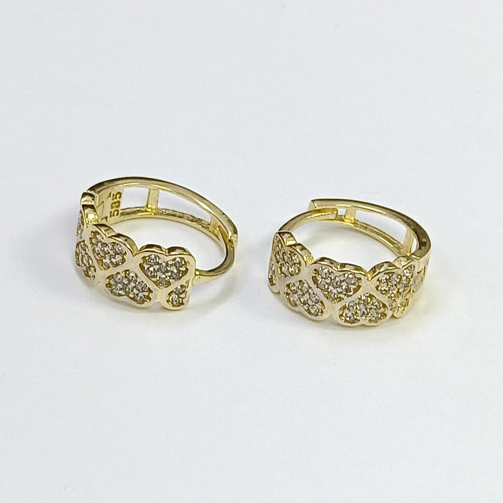HUGGIES ORO 14K 2.8 (NUEVO)