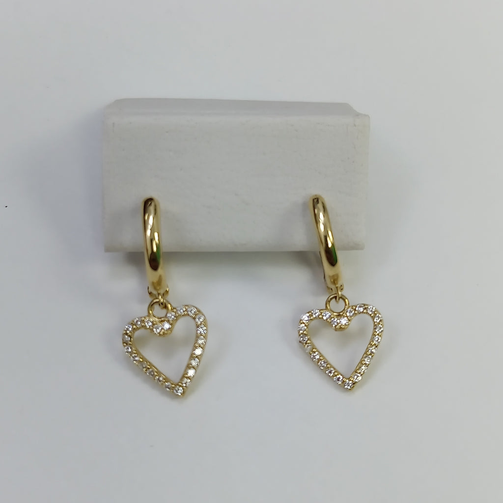 BROQUELES ORO 14K 2 (NUEVO)