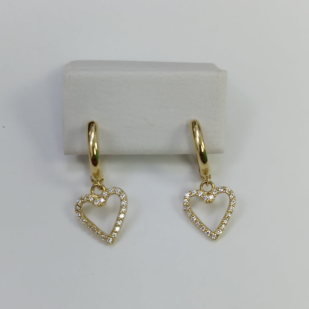 BROQUELES ORO 14K 2 (NUEVO)