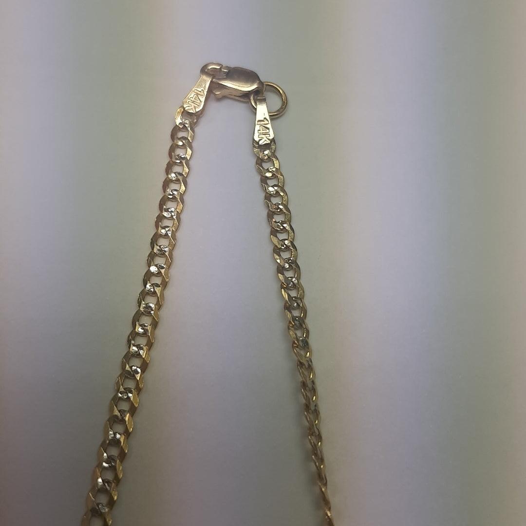 CADENA BARBADA 8G 55 CM (NUEVO)