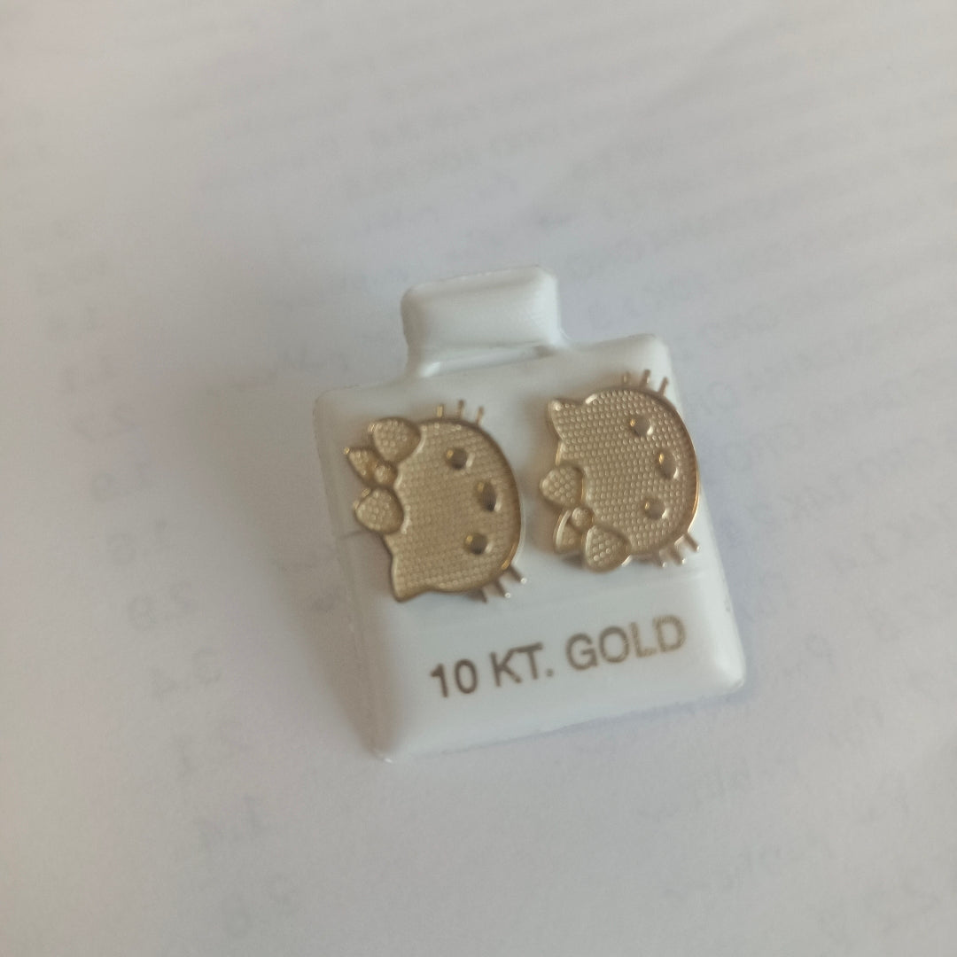 BROQUELES ORO 10K 2.2 (NUEVO)