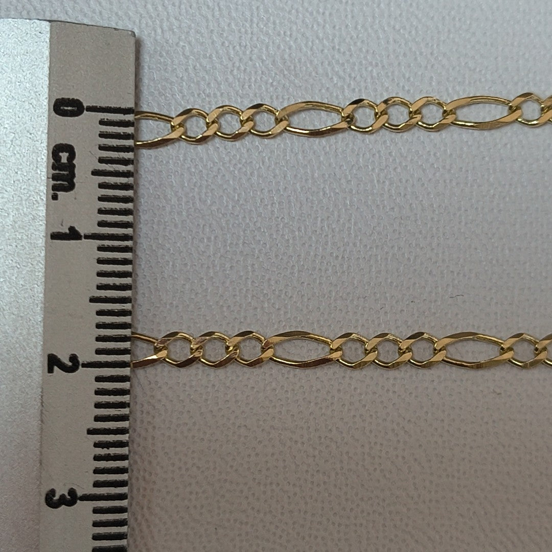 CADENA 3 X 1 5.11GR 55 CM 14K (NUEVO)