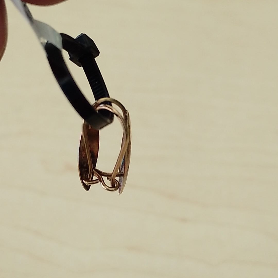 K1 0,90 GRMS 10 K ESPECIFICACIONES COMPLEMENTARIAS ARETES PAR , BUEN ESTADO (SEMINUEVO)