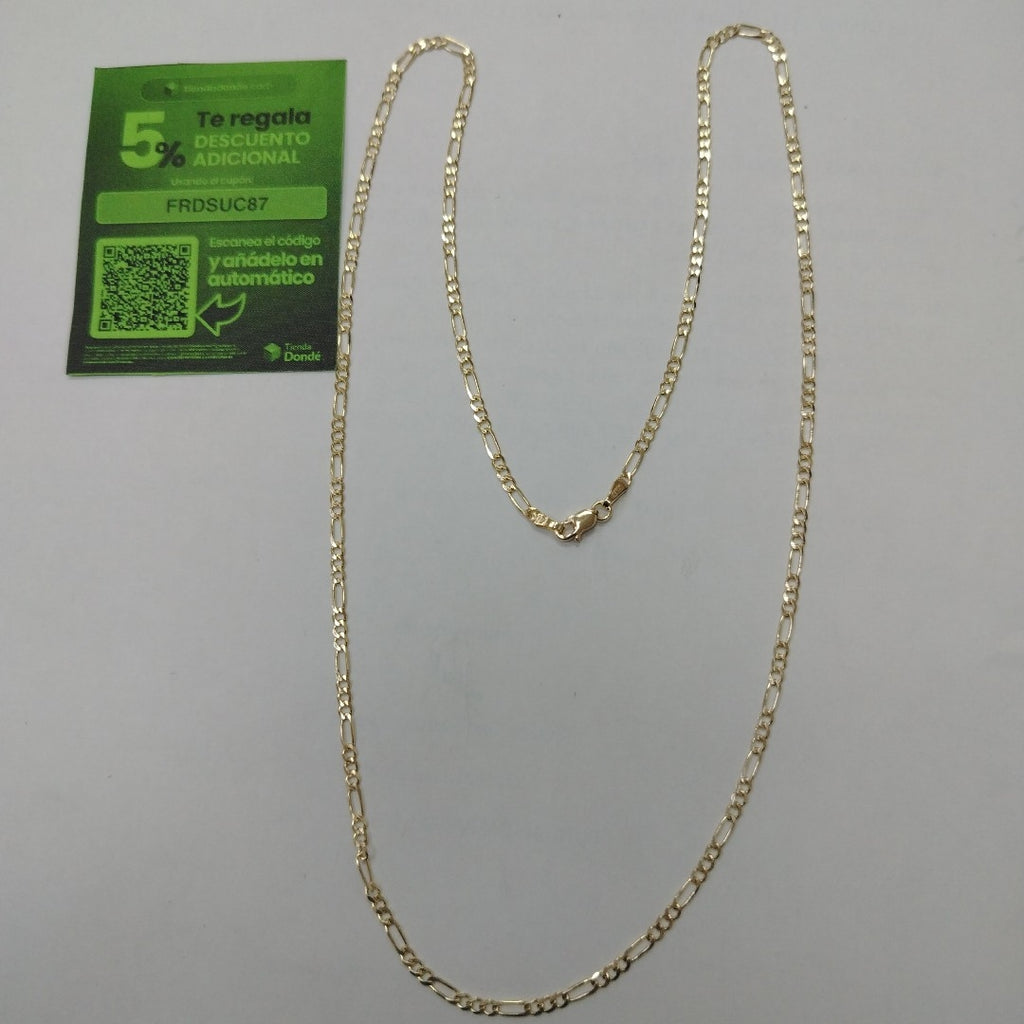 CADENA TEJIDO 3X1 5.6G 60 CM (NUEVO)