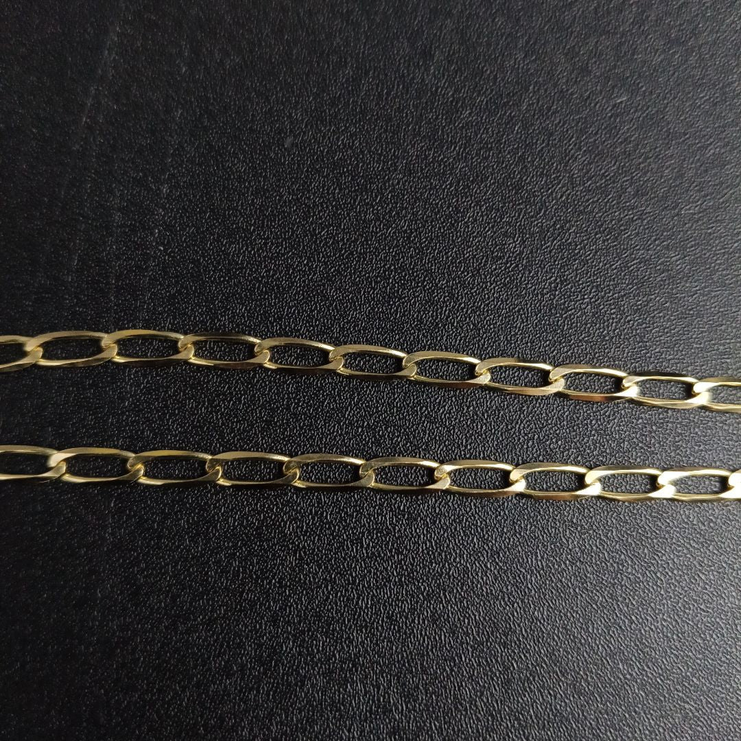 CADENA TEJIDO ESLABONES 12G 60 CM (NUEVO)