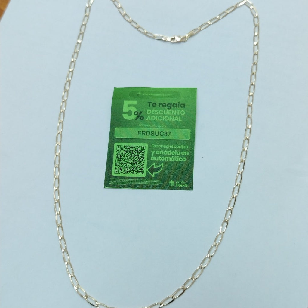 CADENA TEJIDO ESLABONES 6.7G 55 CM (NUEVO)