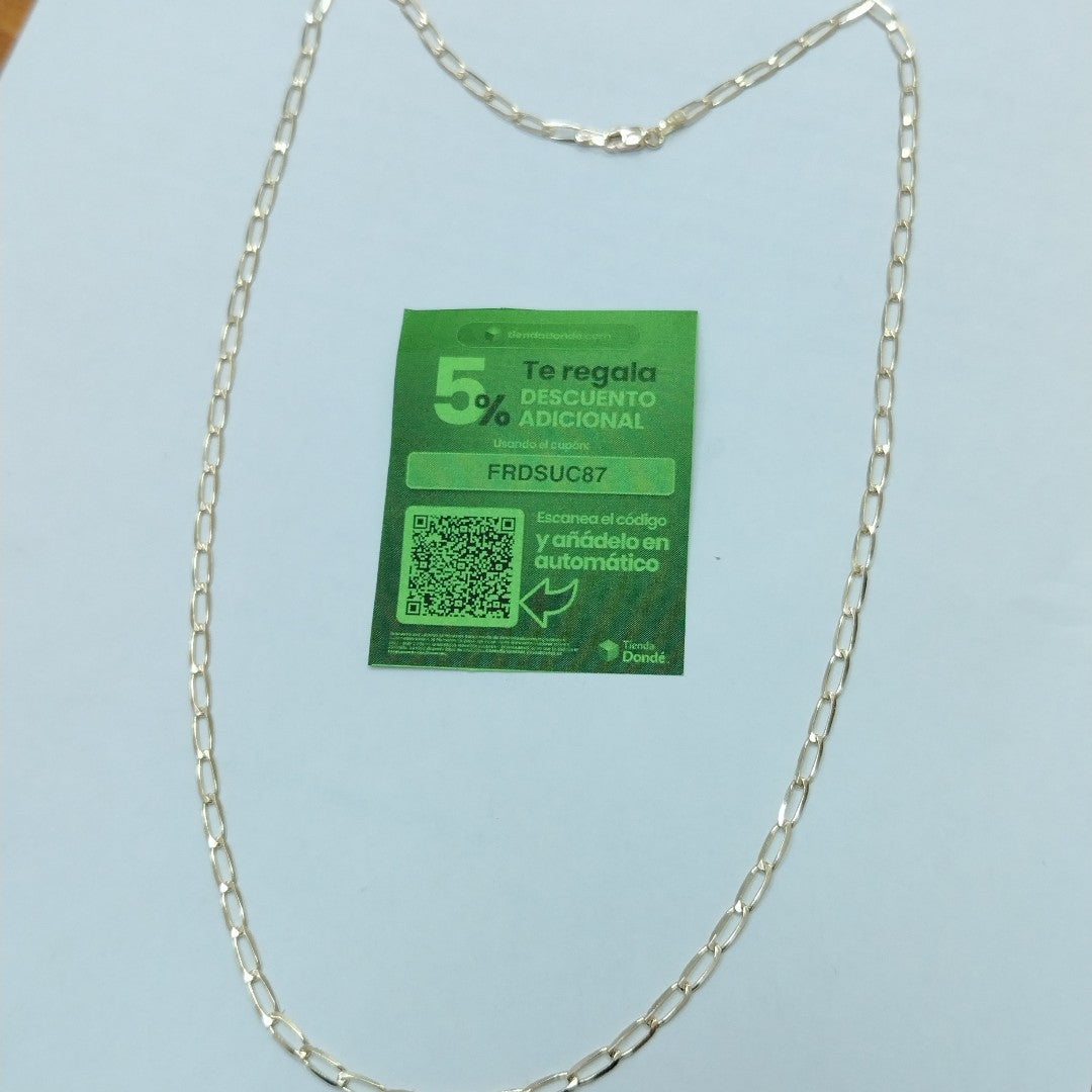 CADENA TEJIDO ESLABONES 6.7G 55 CM (NUEVO)