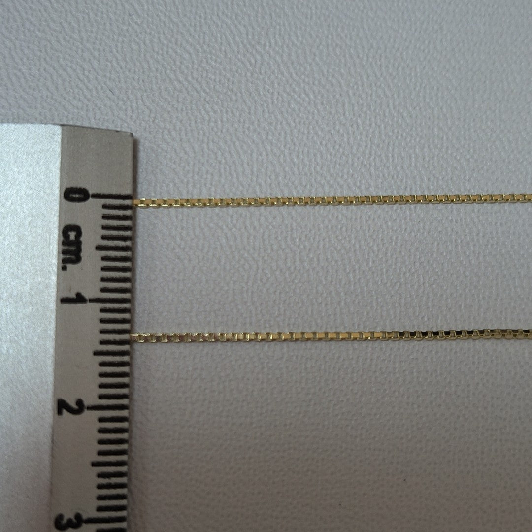 CADENA VENECIANA 2.1G 50 CM 14K (NUEVO)