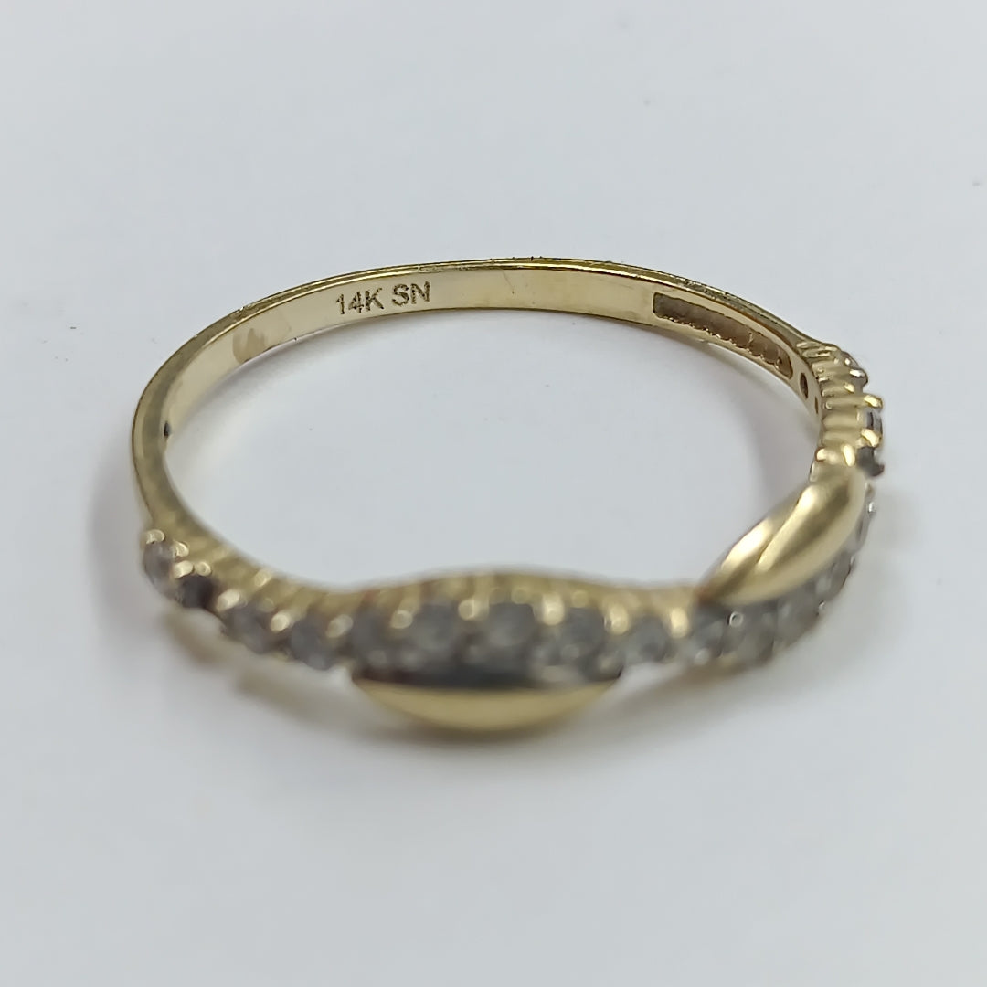 ANILLITO ORO 14 K 1.3 GRMS (SEMINUEVO)
