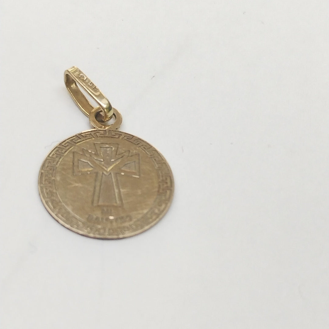 MEDALLA RELIGIOSA ORO 14 K 0.9 GRMS (SEMINUEVO)