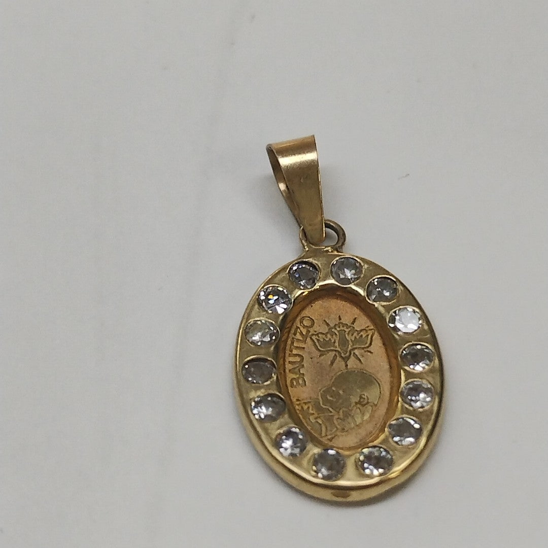 MEDALLA RELIGIOSA ORO 10 K 0.8 GRMS (SEMINUEVO)