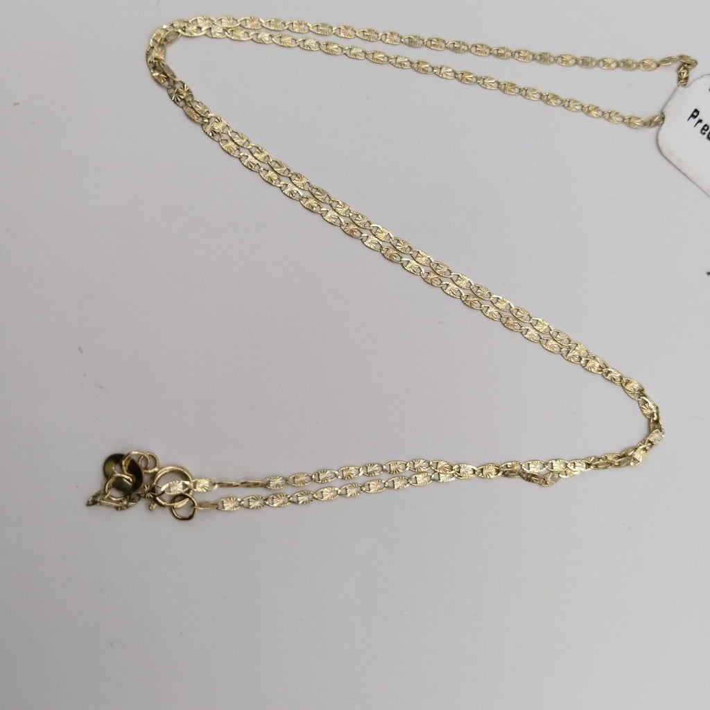 CADENA TEJIDO MARINERO 1.91GR 50 CM (NUEVO)