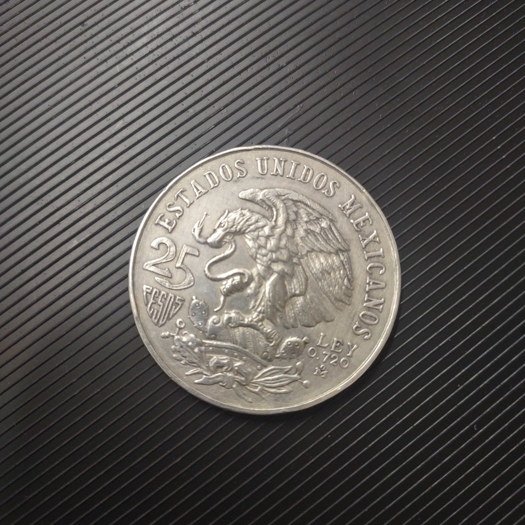 K1 22.5 GRMS PLATA .720 IDENTIFICACIÓN MONEDA NOMINATIVA MATERIALES PLATA (SEMINUEVO)