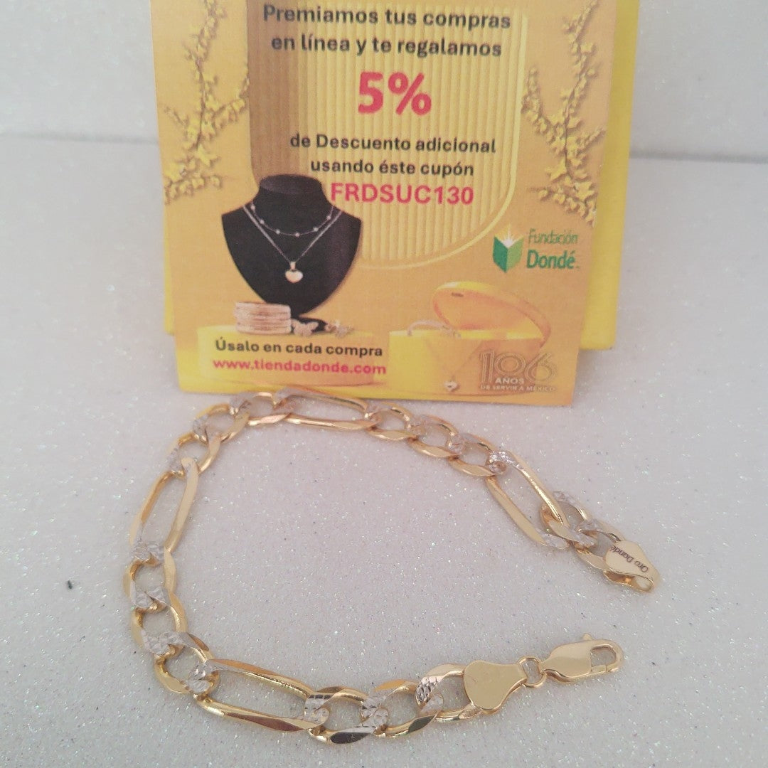 PULSERA TEJIDO 3X1 16.3G 21 CM (NUEVO)