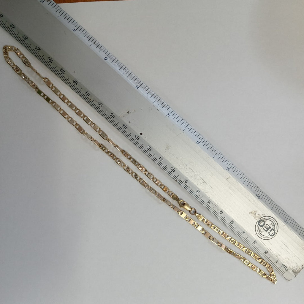 CADENA ORO COMBINADO 14 K 8.2 GRMS (SEMINUEVO)