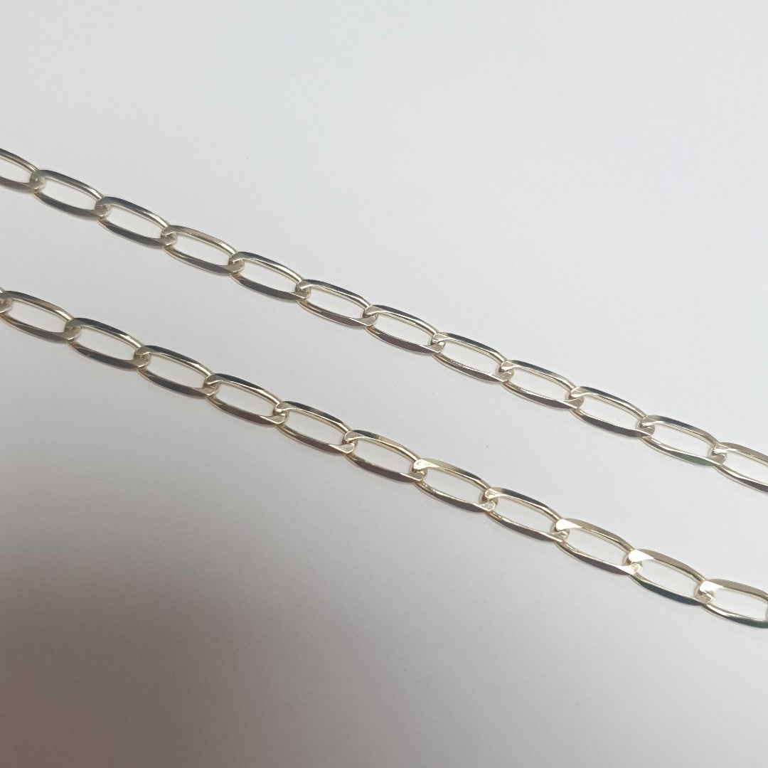 CADENA TEJIDO ESLABONES 11.3G 60 CM (NUEVO)