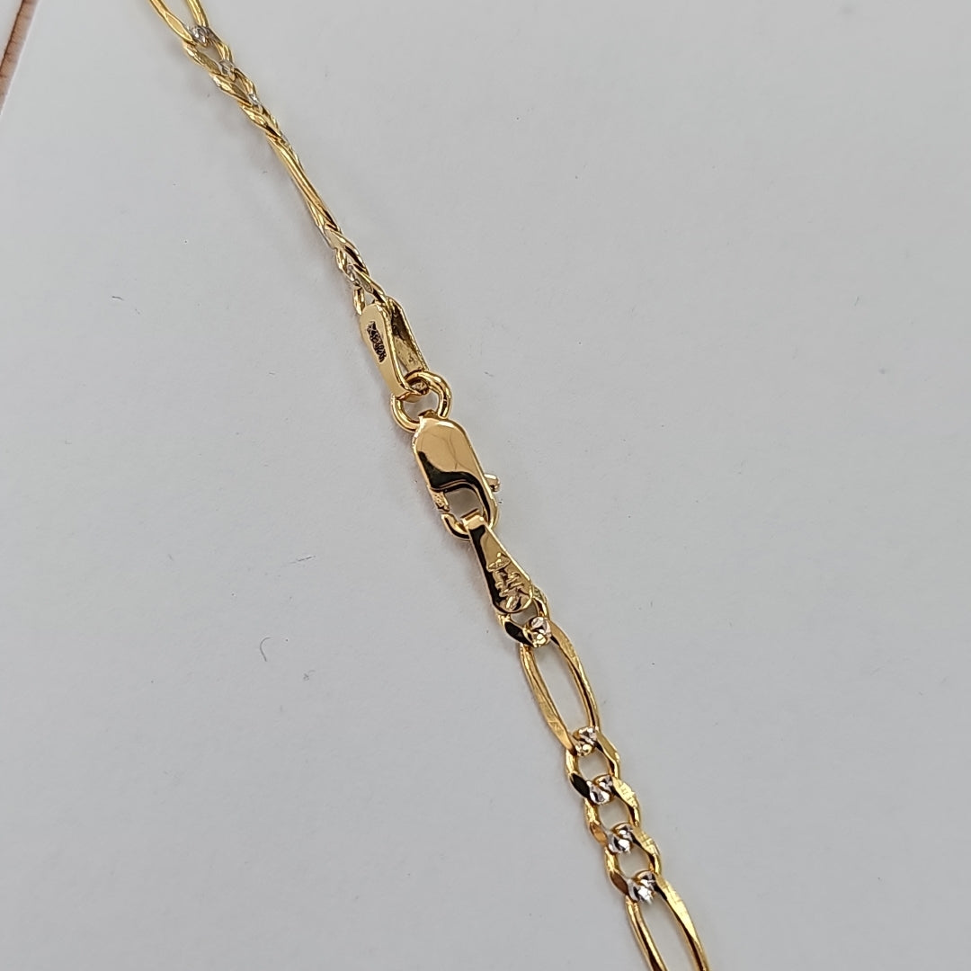 CADENA TEJIDO 3X1 8.4G 55 CM (NUEVO)