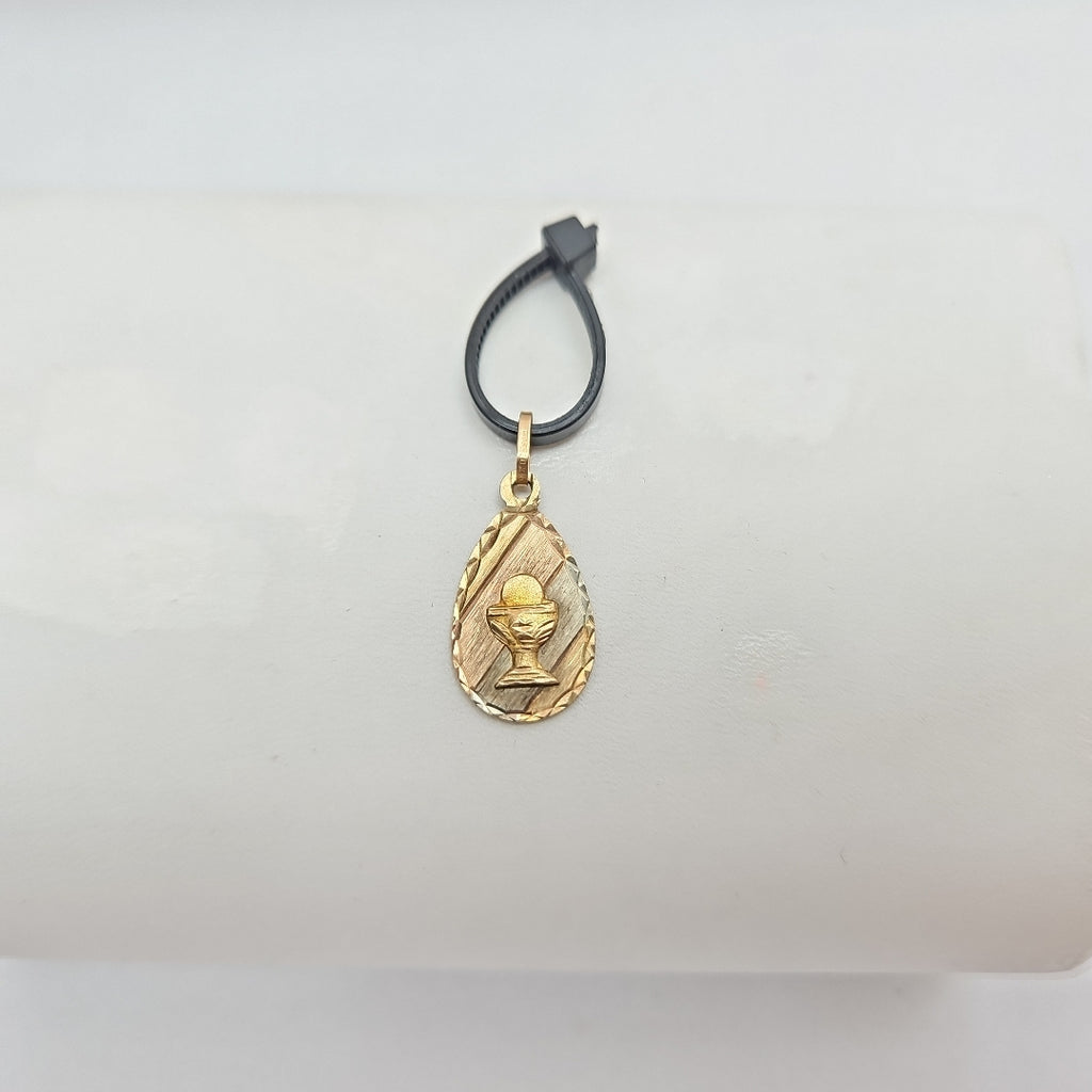 MEDALLA RELIGIOSA ORO 10 K 1,10 GRMS (SEMINUEVO)