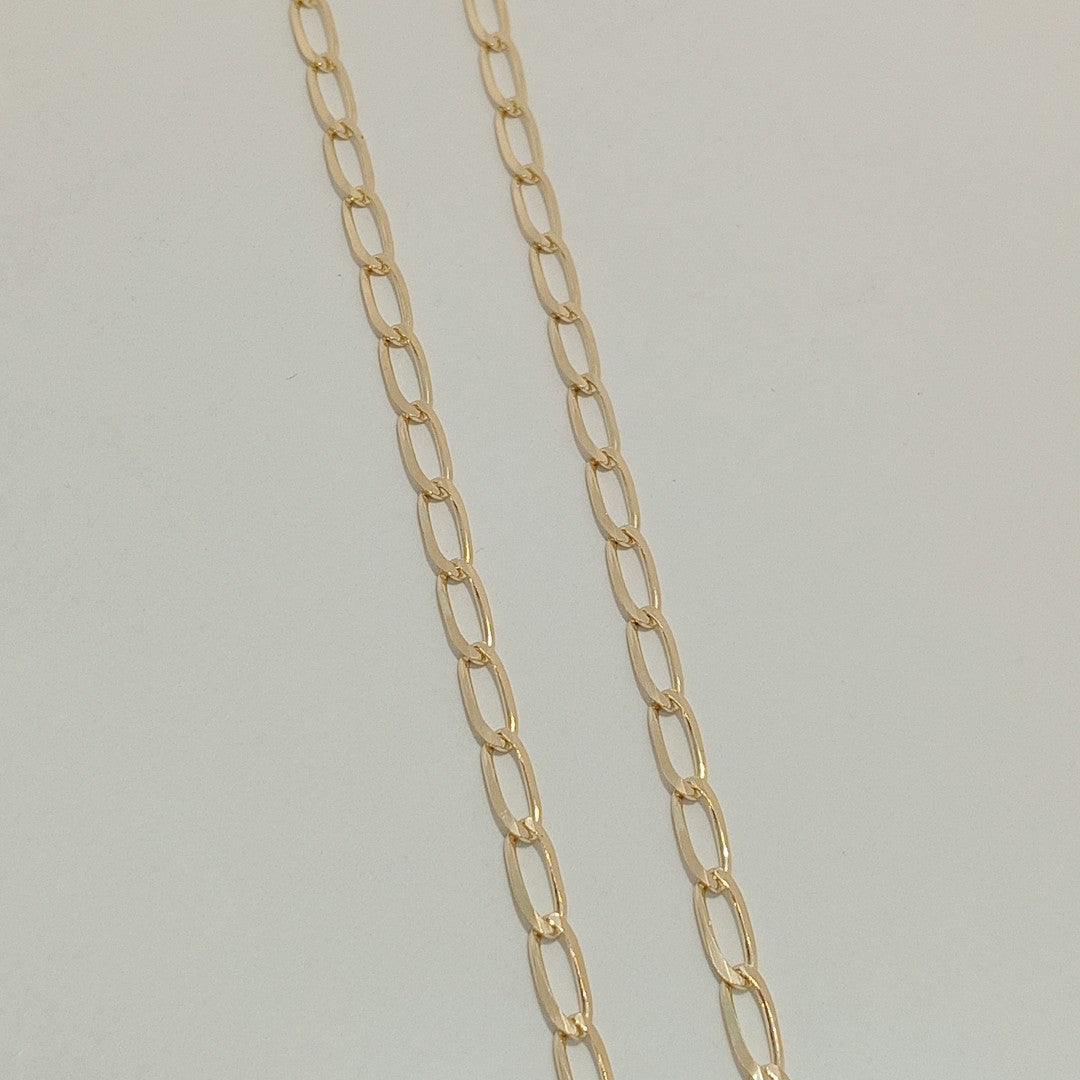 CADENA TEJIDO ESLABONES 11G 60 CM (NUEVO)