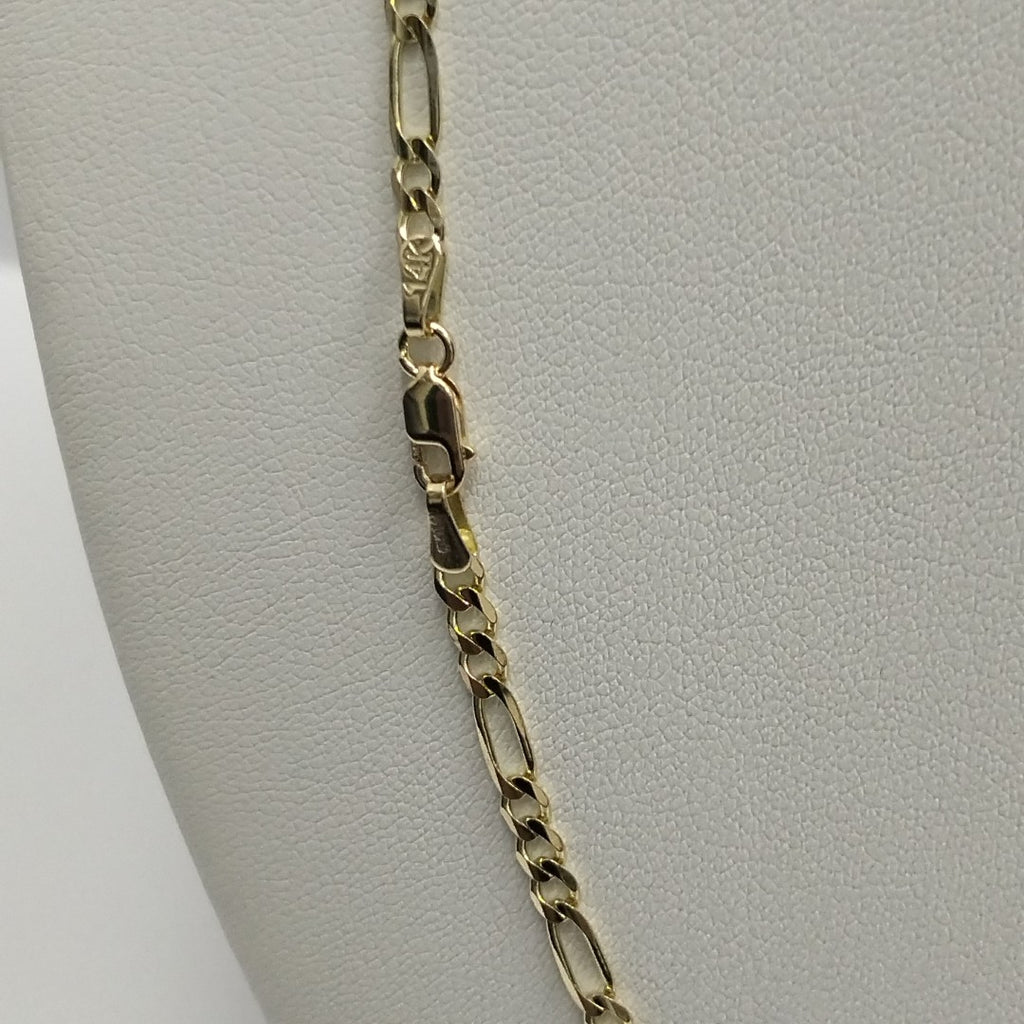 CADENA TEJIDO 3X1 8.1G 55 CM 14K (NUEVO)